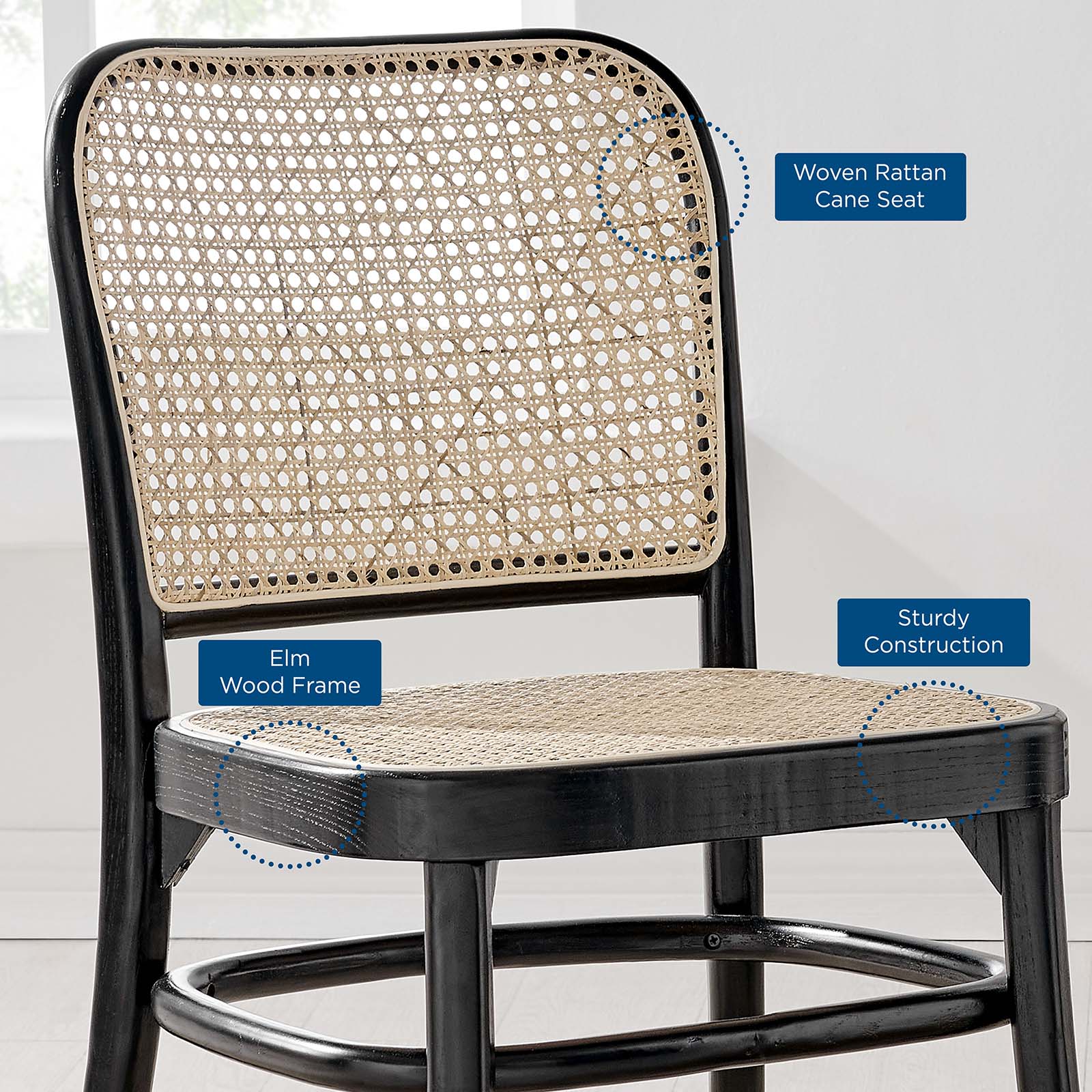 Winona Wood Dining Side Chair by Modway