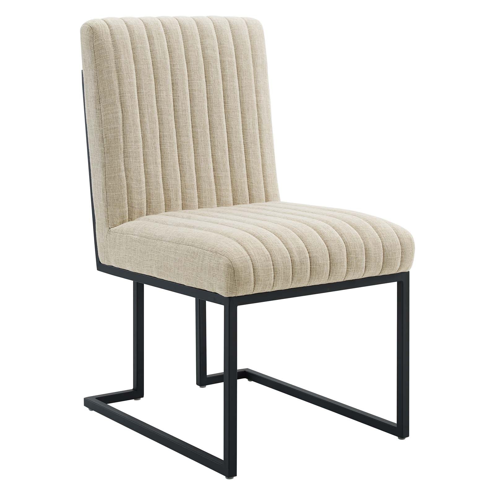 Indulge Channel Tufted Fabric Dining Chair by Modway