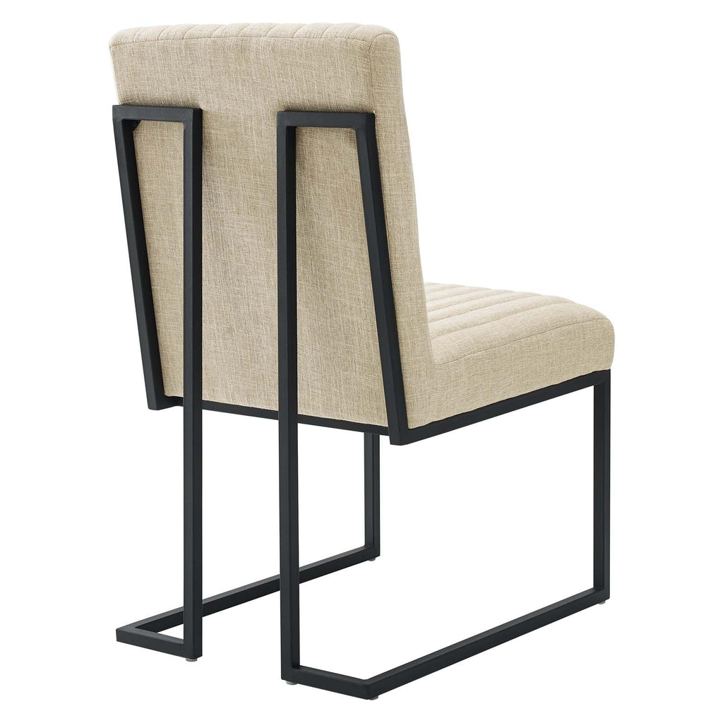 Indulge Channel Tufted Fabric Dining Chair by Modway
