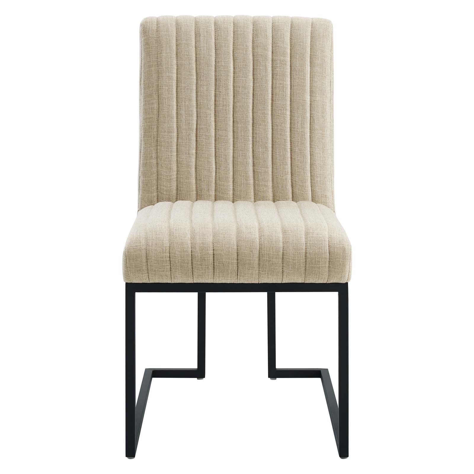 Indulge Channel Tufted Fabric Dining Chair by Modway