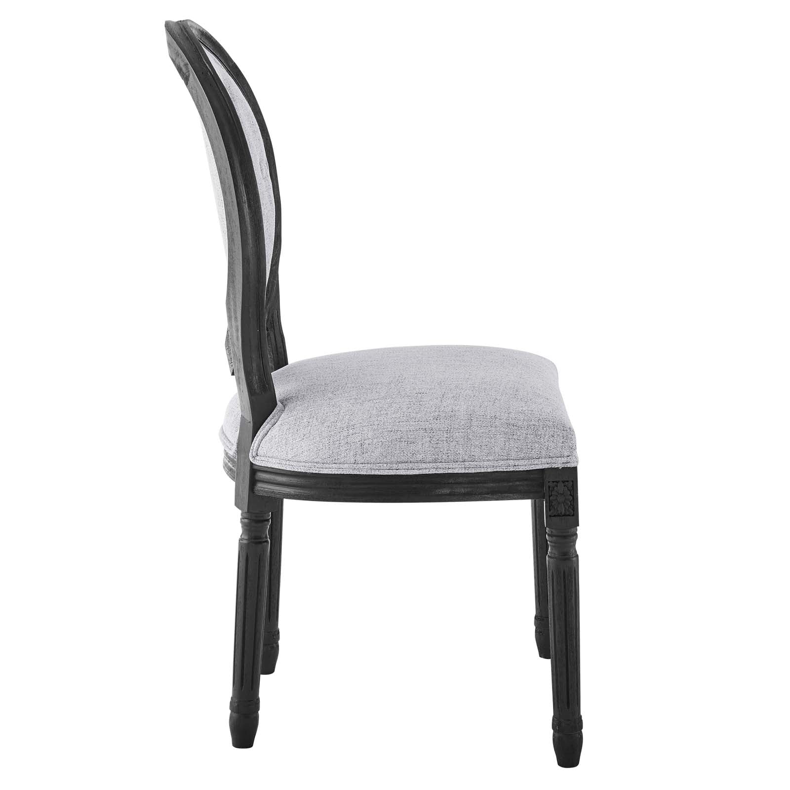 Arise Vintage French Upholstered Fabric Dining Side Chair by Modway