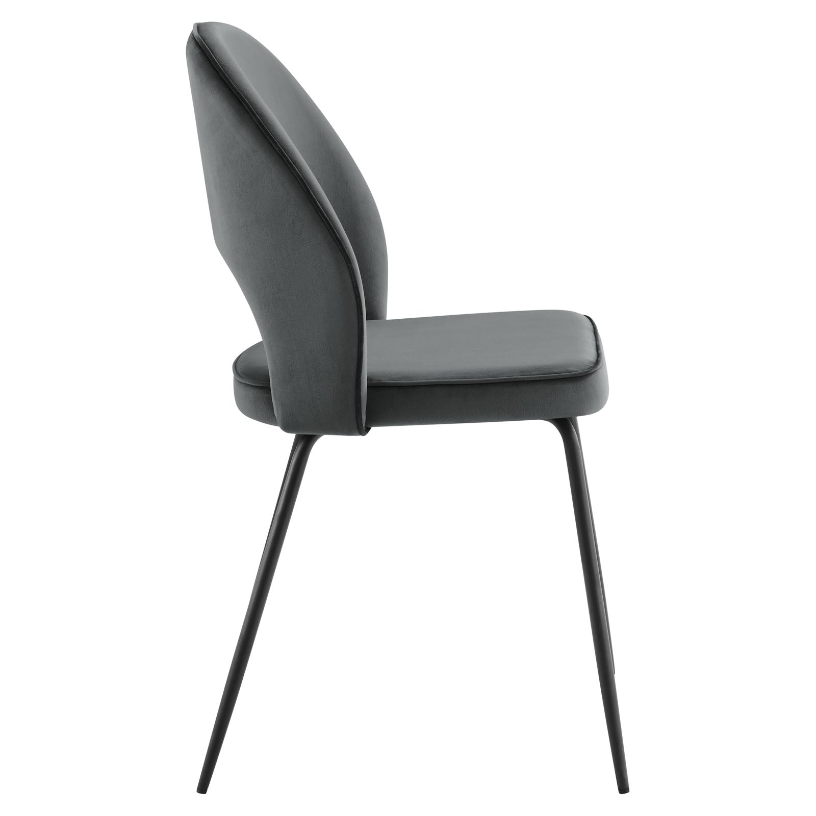 Nico Performance Velvet Dining Chair Set of 2 by Modway