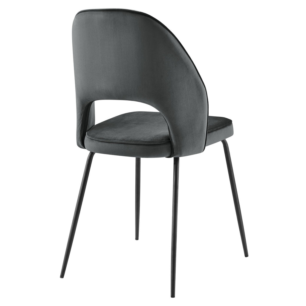 Nico Performance Velvet Dining Chair Set of 2 by Modway