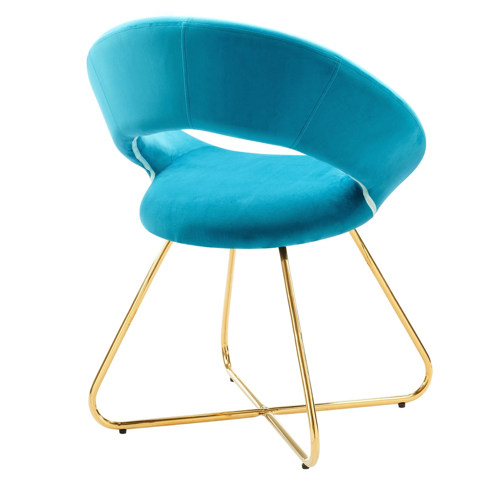 Nouvelle Performance Velvet Dining Chair Set of 2 by Modway