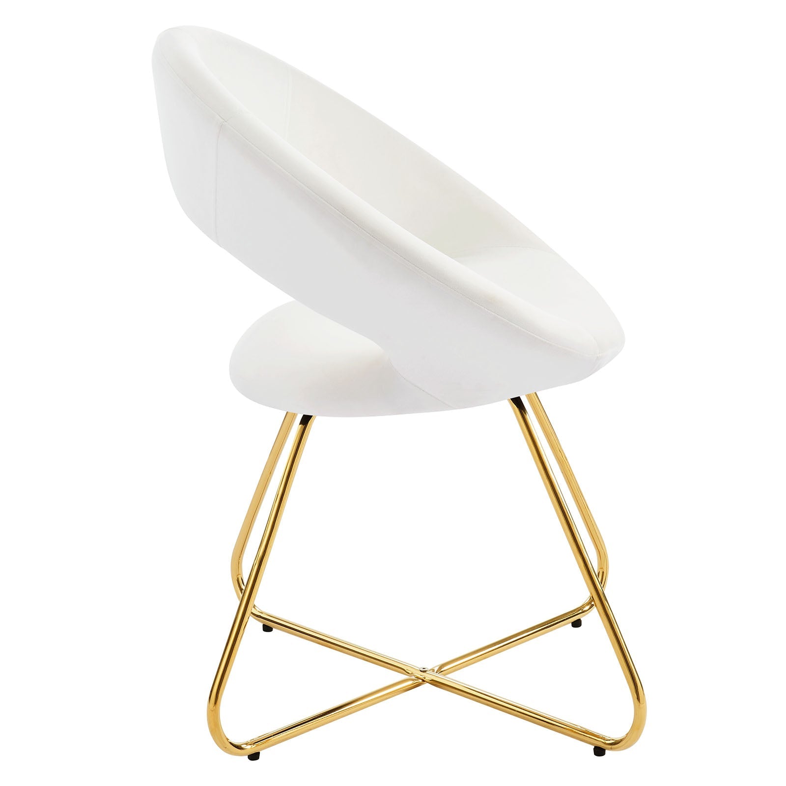 Nouvelle Performance Velvet Dining Chair Set of 2 by Modway