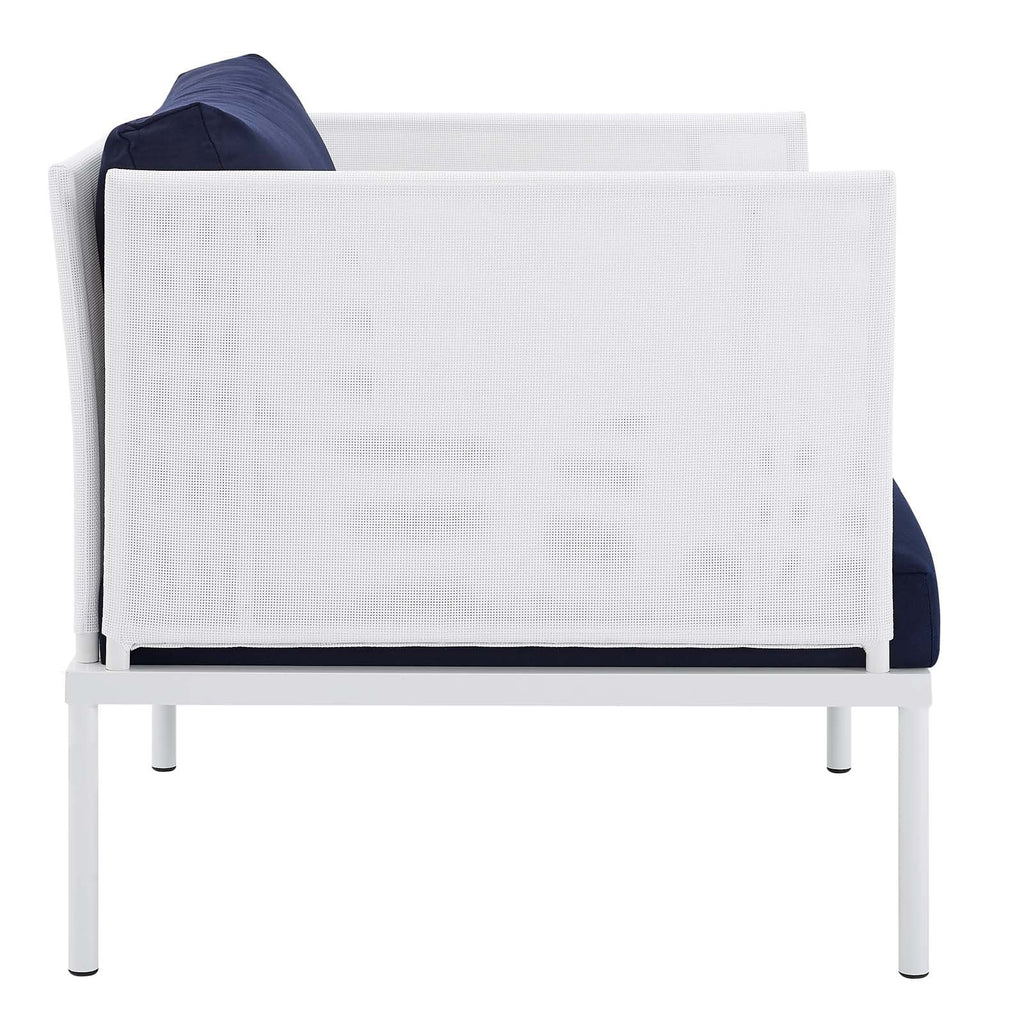 Harmony 3-Piece Sunbrella¨ Outdoor Patio Aluminum Seating Set by Modway