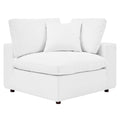 Commix Down Filled Overstuffed Vegan Leather Corner Chair by Modway