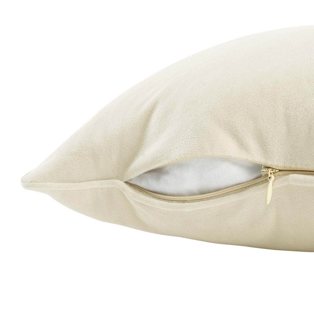 Enhance 18" Performance Velvet Throw Pillow by Modway