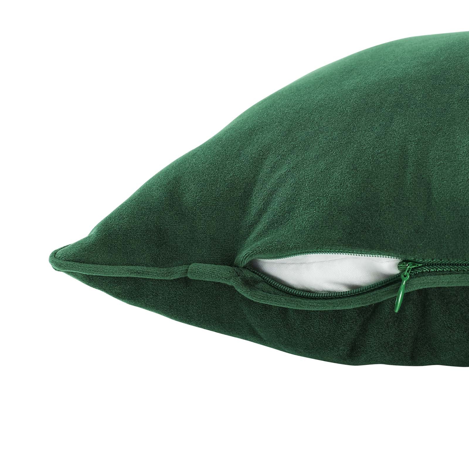 Enhance 24" Performance Velvet Throw Pillow by Modway