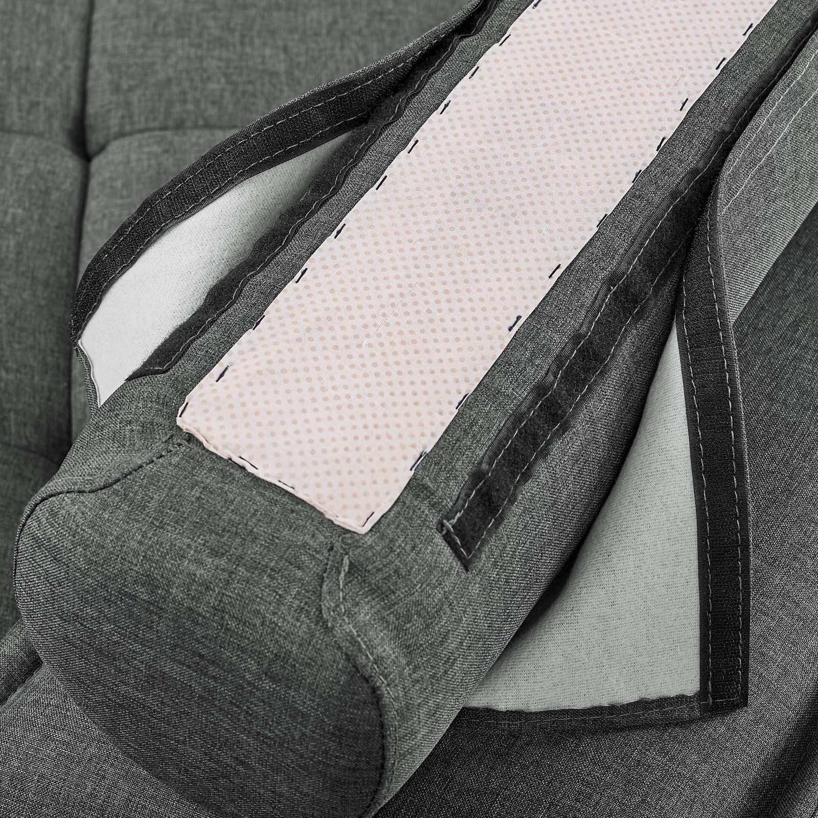 Saunter Tufted Fabric Armless Chair by Modway