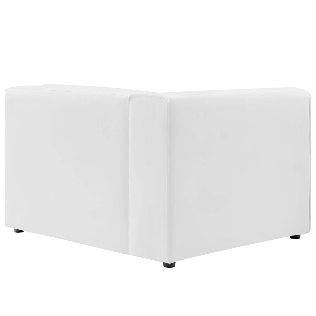 Mingle 5-Piece Vegan Leather Sectional Sofa by Modway