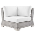 Conway Outdoor Patio Wicker Rattan Corner Chair by Modway
