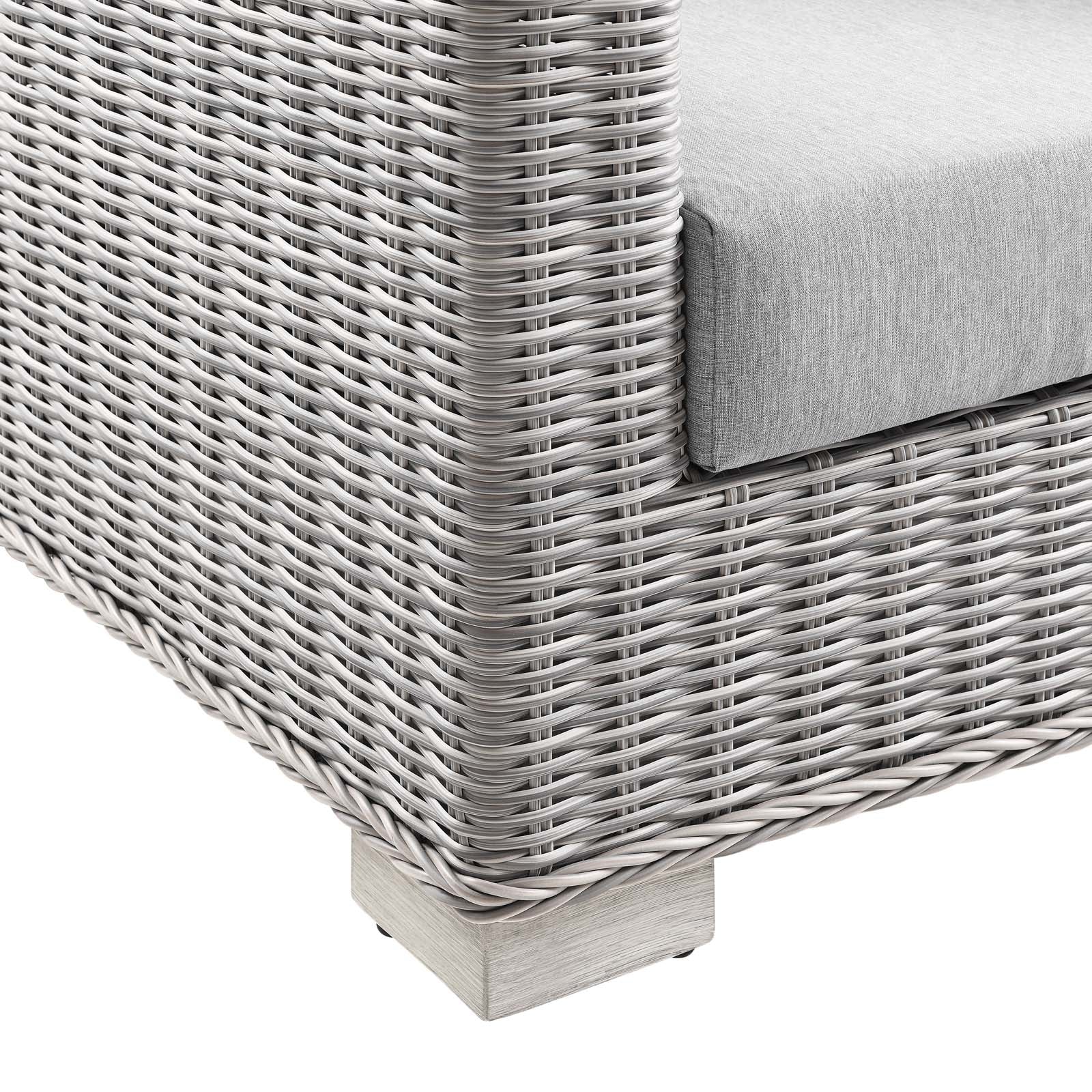 Conway Outdoor Patio Wicker Rattan Armchair by Modway
