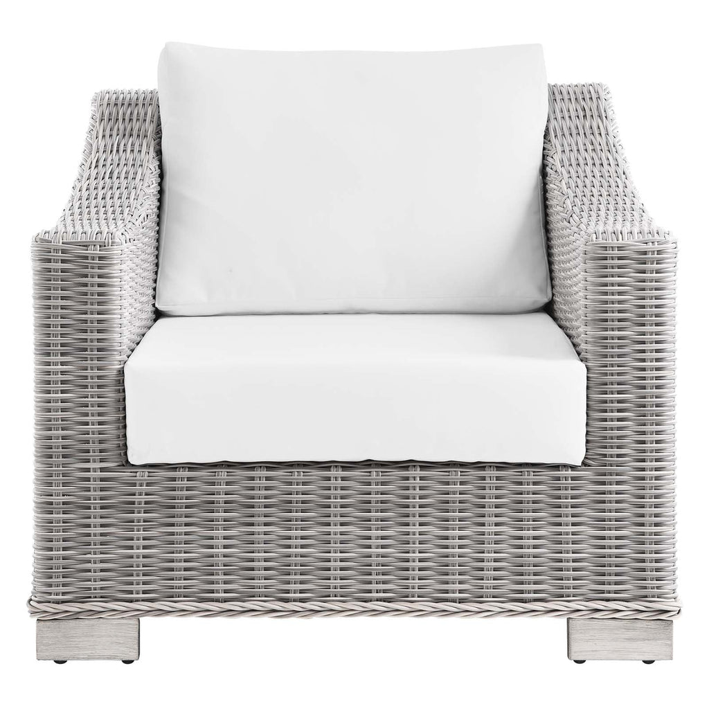 Conway Outdoor Patio Wicker Rattan Armchair by Modway