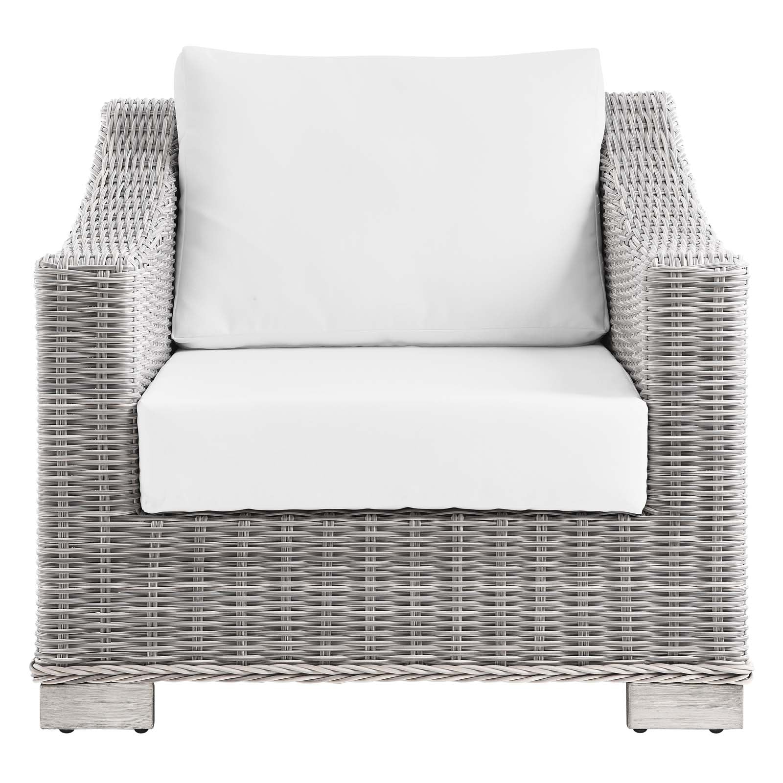 Conway Outdoor Patio Wicker Rattan Armchair by Modway