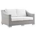 Conway Outdoor Patio Wicker Rattan Loveseat by Modway