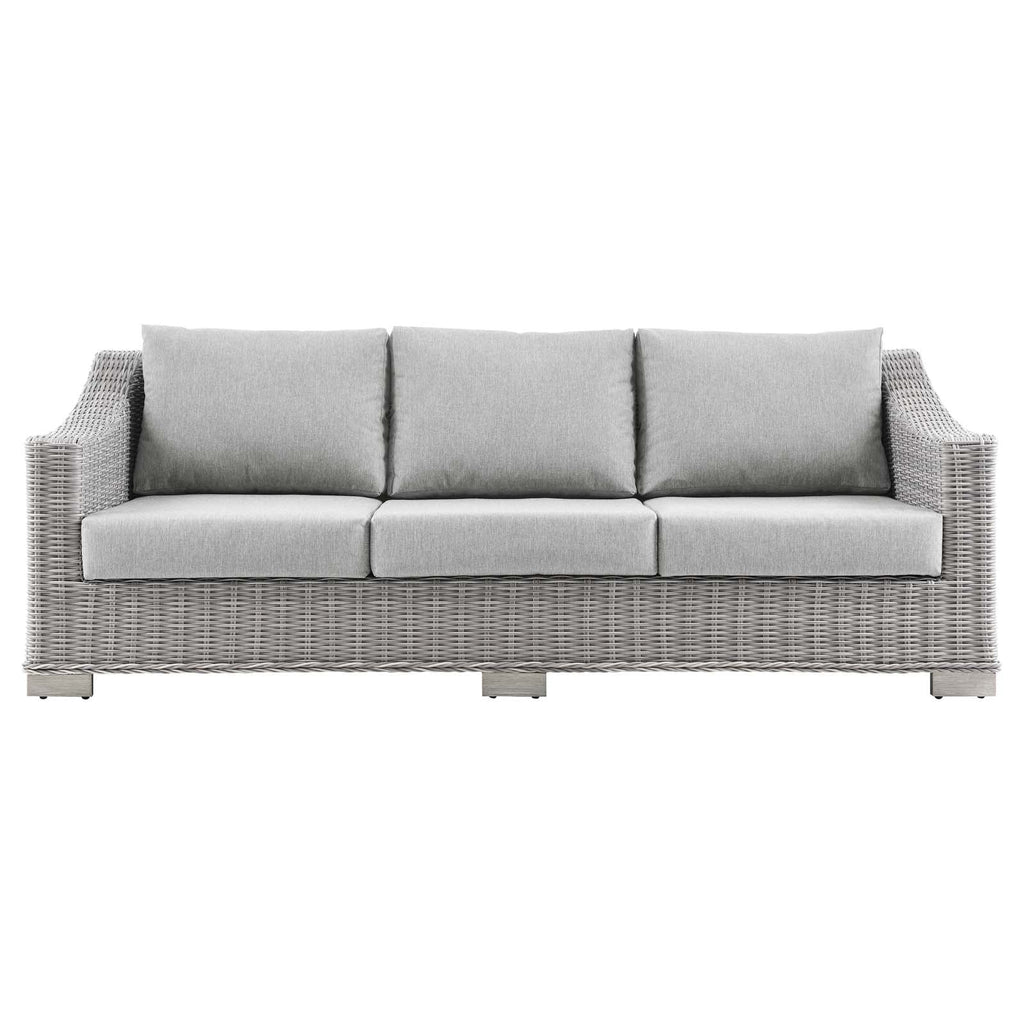Conway Outdoor Patio Wicker Rattan Sofa by Modway