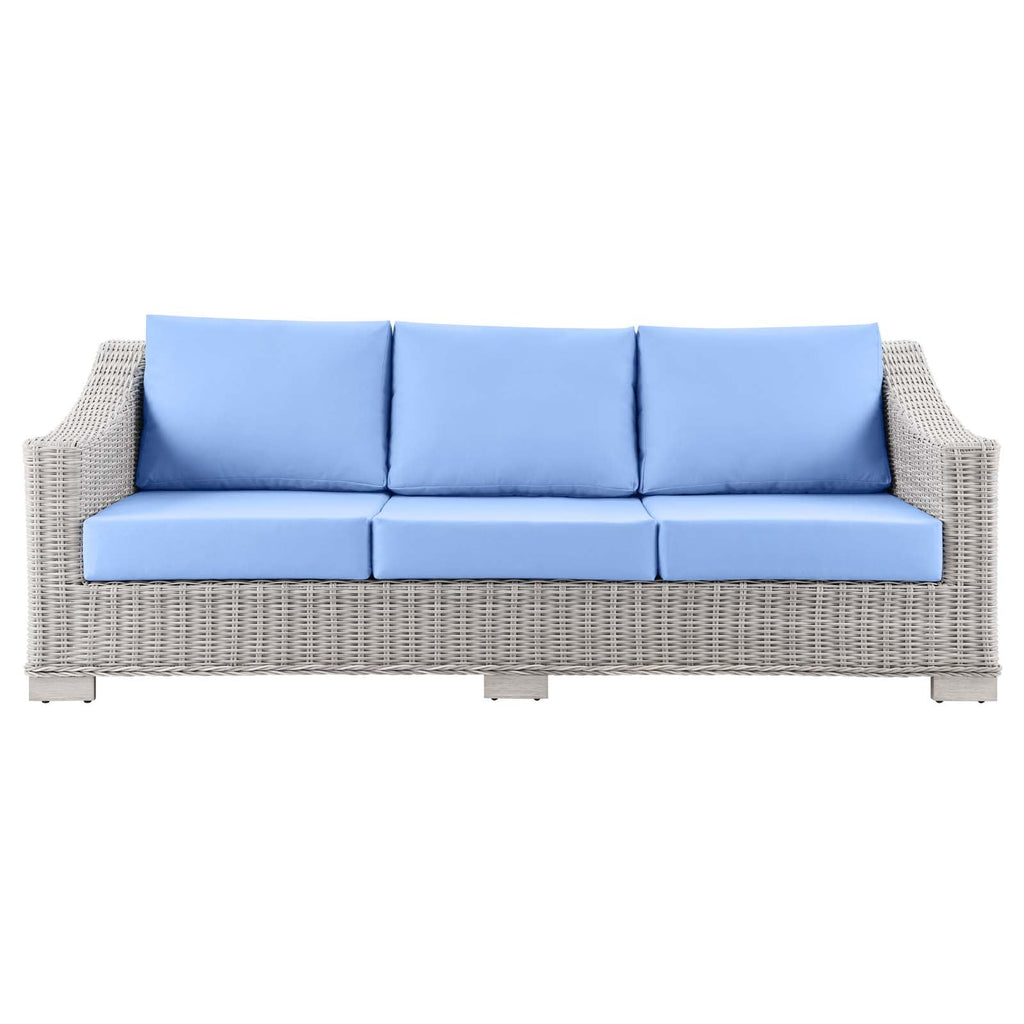 Conway Outdoor Patio Wicker Rattan Sofa by Modway