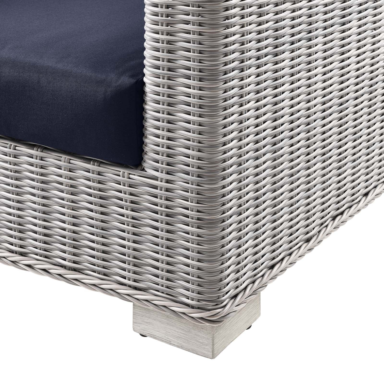Conway Outdoor Patio Wicker Rattan Sofa by Modway