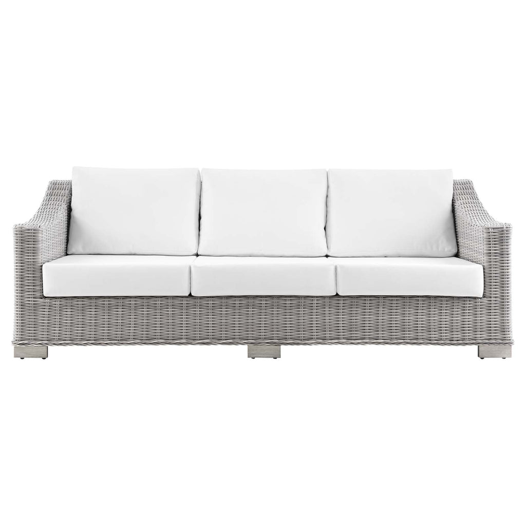 Conway Outdoor Patio Wicker Rattan Sofa by Modway
