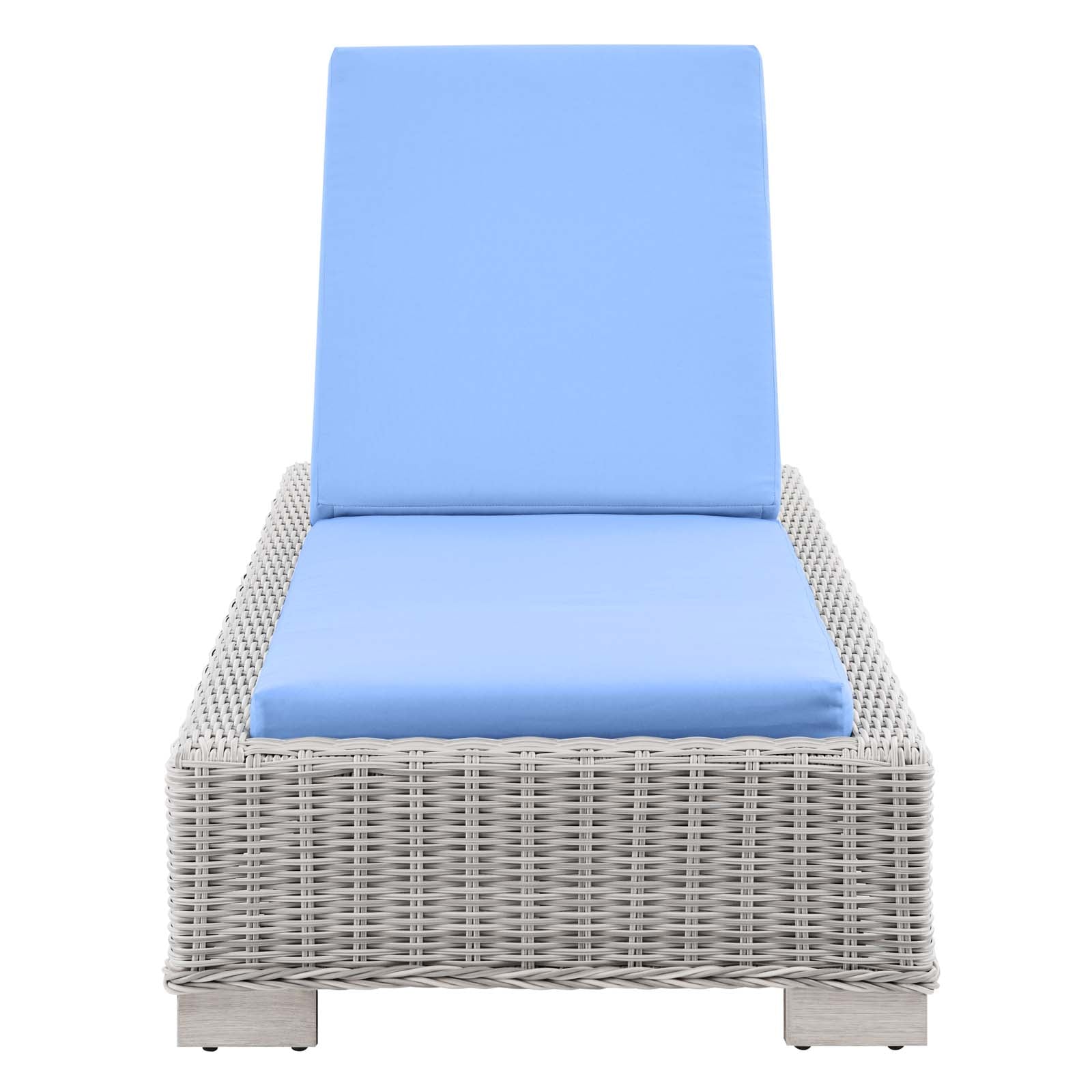 Conway Outdoor Patio Wicker Rattan Chaise Lounge by Modway
