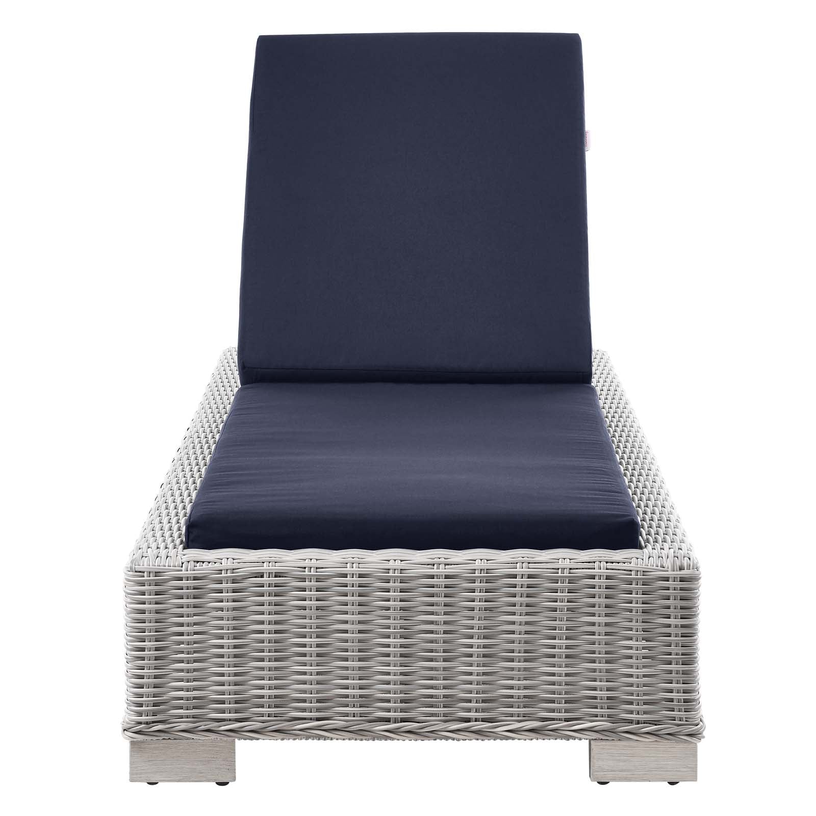 Conway Outdoor Patio Wicker Rattan Chaise Lounge by Modway