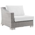 Conway Outdoor Patio Wicker Rattan Left-Arm Chair by Modway