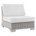 Conway Outdoor Patio Wicker Rattan Armless Chair by Modway