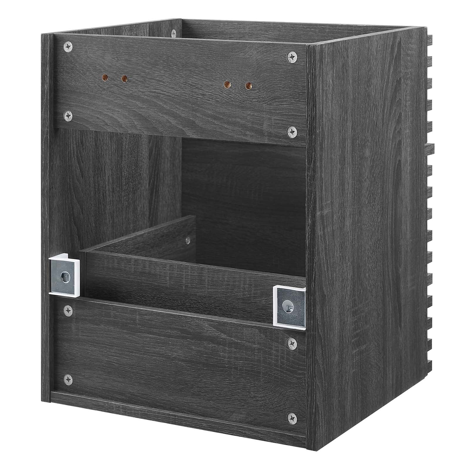 Render 18" Wall-Mount Bathroom Vanity Cabinet (Sink Basin Not Included) by Modway