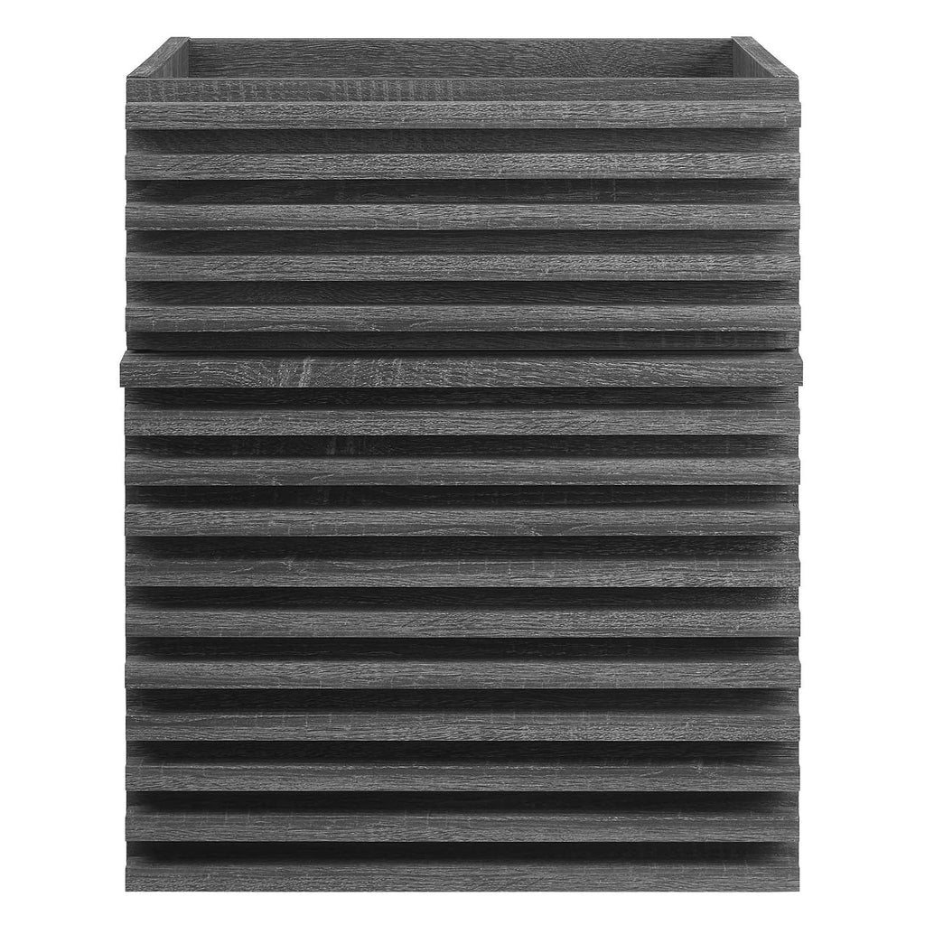 Render 18" Wall-Mount Bathroom Vanity Cabinet (Sink Basin Not Included) by Modway