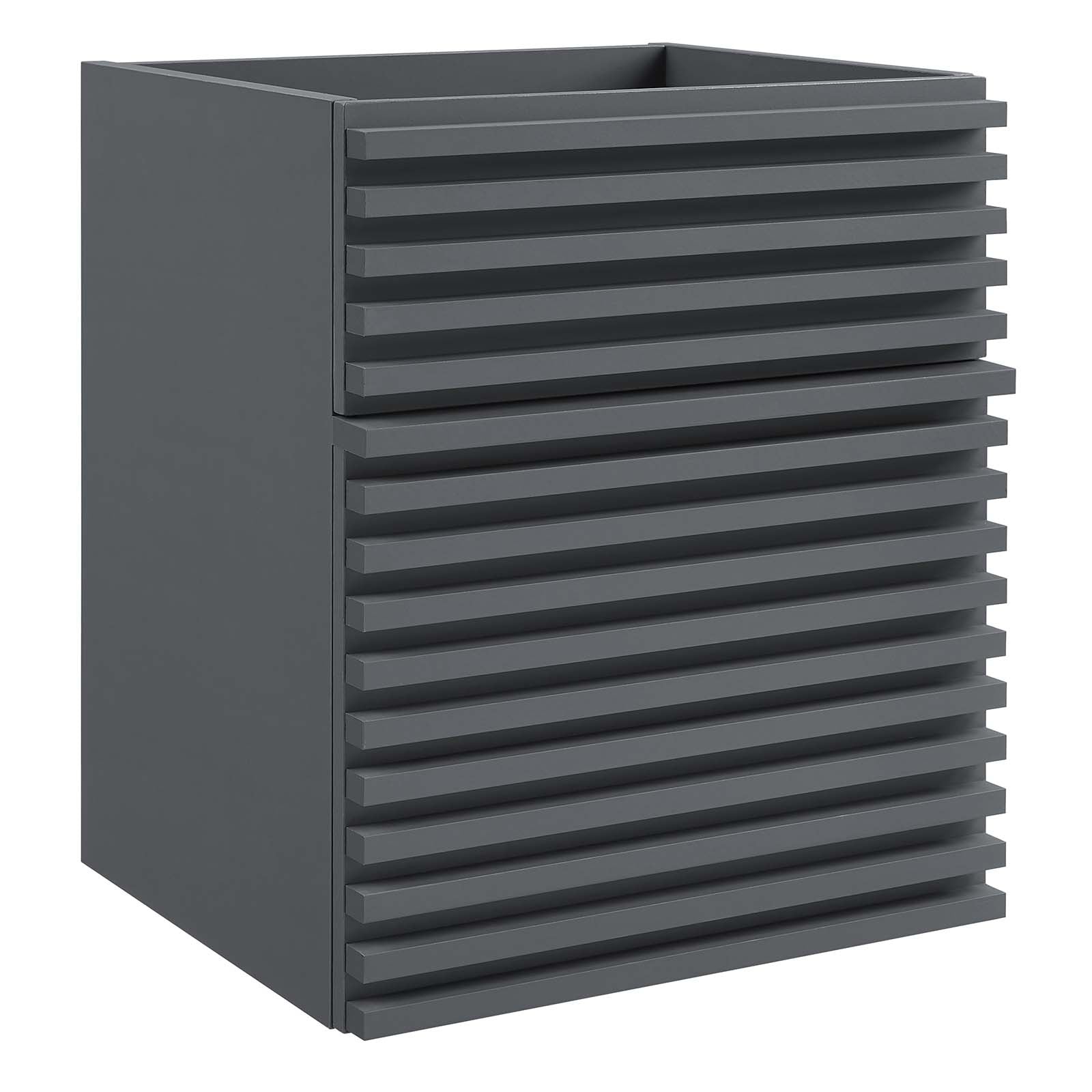 Render 18" Wall-Mount Bathroom Vanity Cabinet (Sink Basin Not Included) by Modway