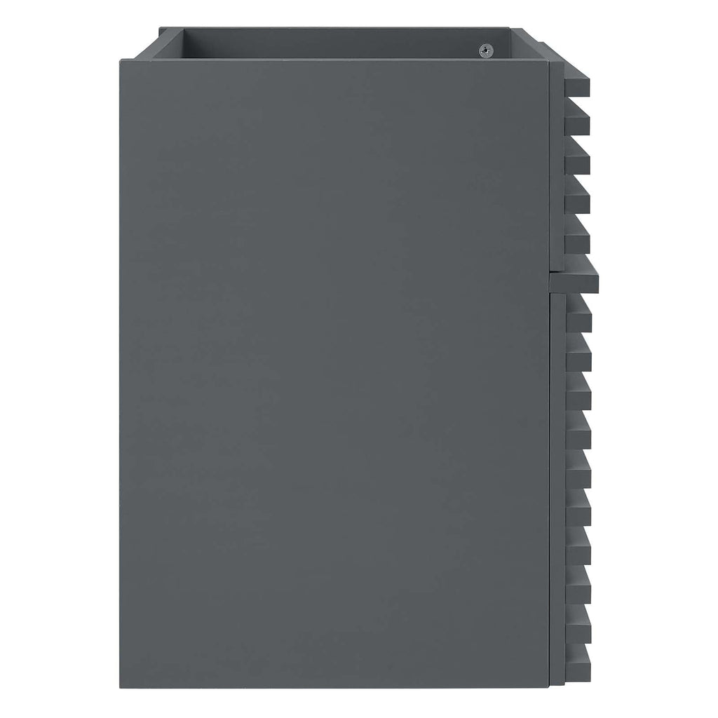 Render 18" Wall-Mount Bathroom Vanity Cabinet (Sink Basin Not Included) by Modway