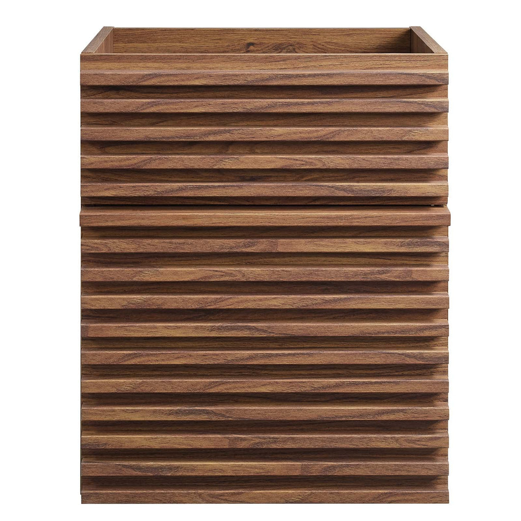 Render 18" Wall-Mount Bathroom Vanity Cabinet (Sink Basin Not Included) by Modway