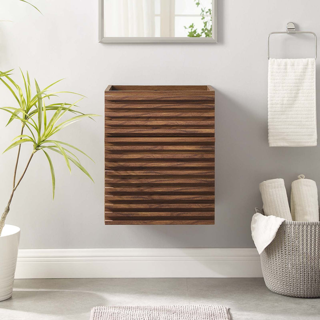 Render 18" Wall-Mount Bathroom Vanity Cabinet (Sink Basin Not Included) by Modway