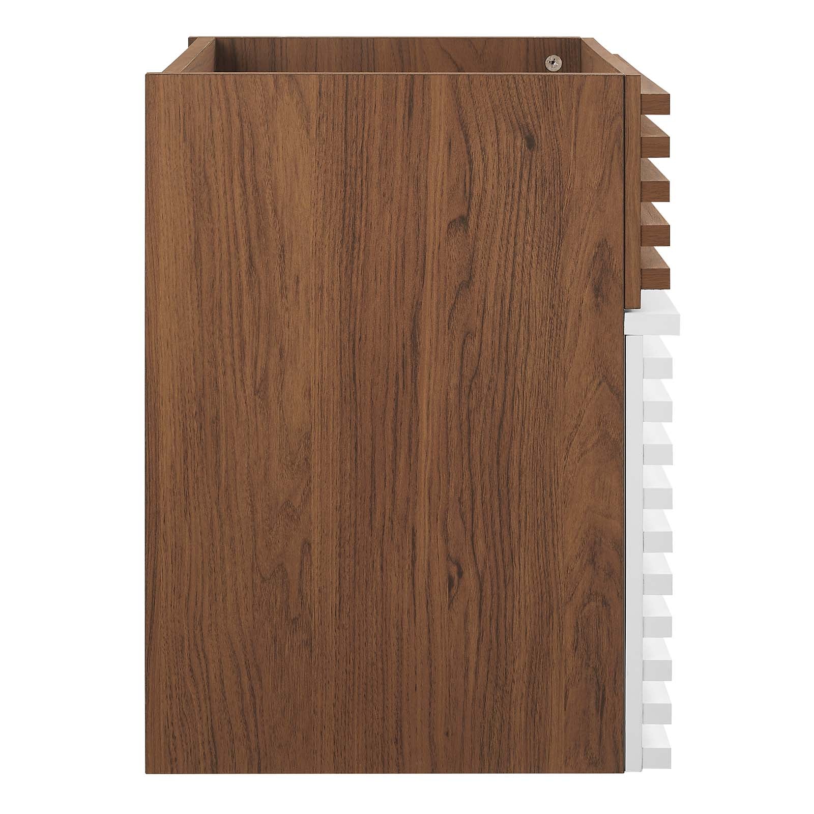 Render 18" Wall-Mount Bathroom Vanity Cabinet (Sink Basin Not Included) by Modway