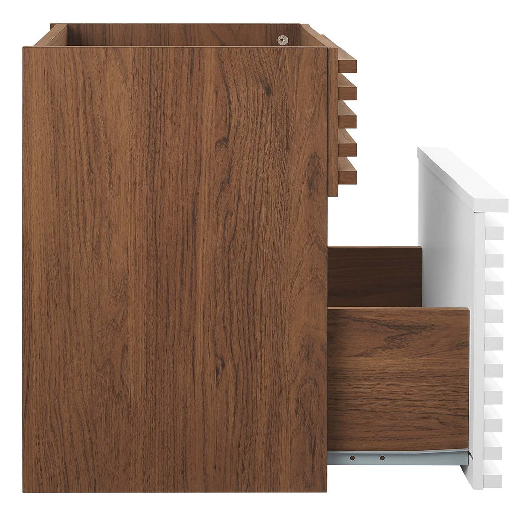 Render 18" Wall-Mount Bathroom Vanity Cabinet (Sink Basin Not Included) by Modway