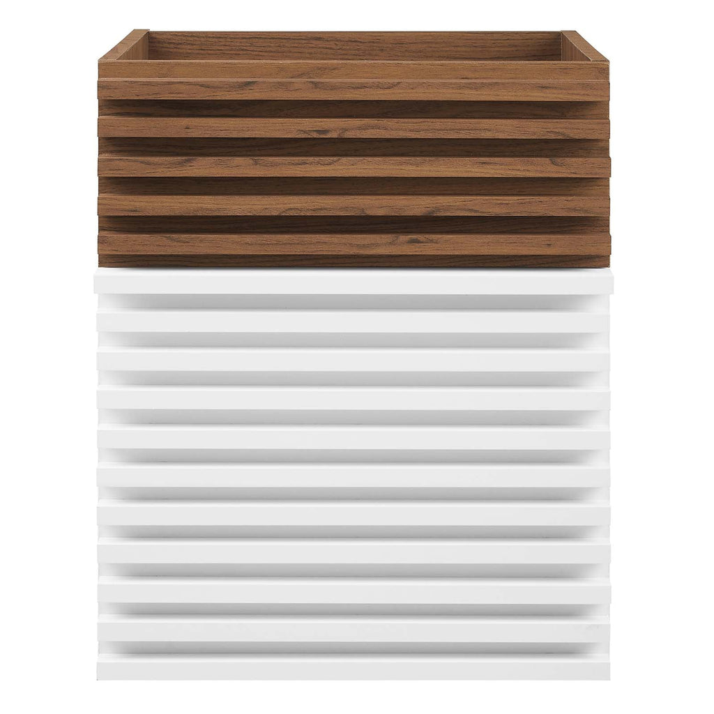 Render 18" Wall-Mount Bathroom Vanity Cabinet (Sink Basin Not Included) by Modway