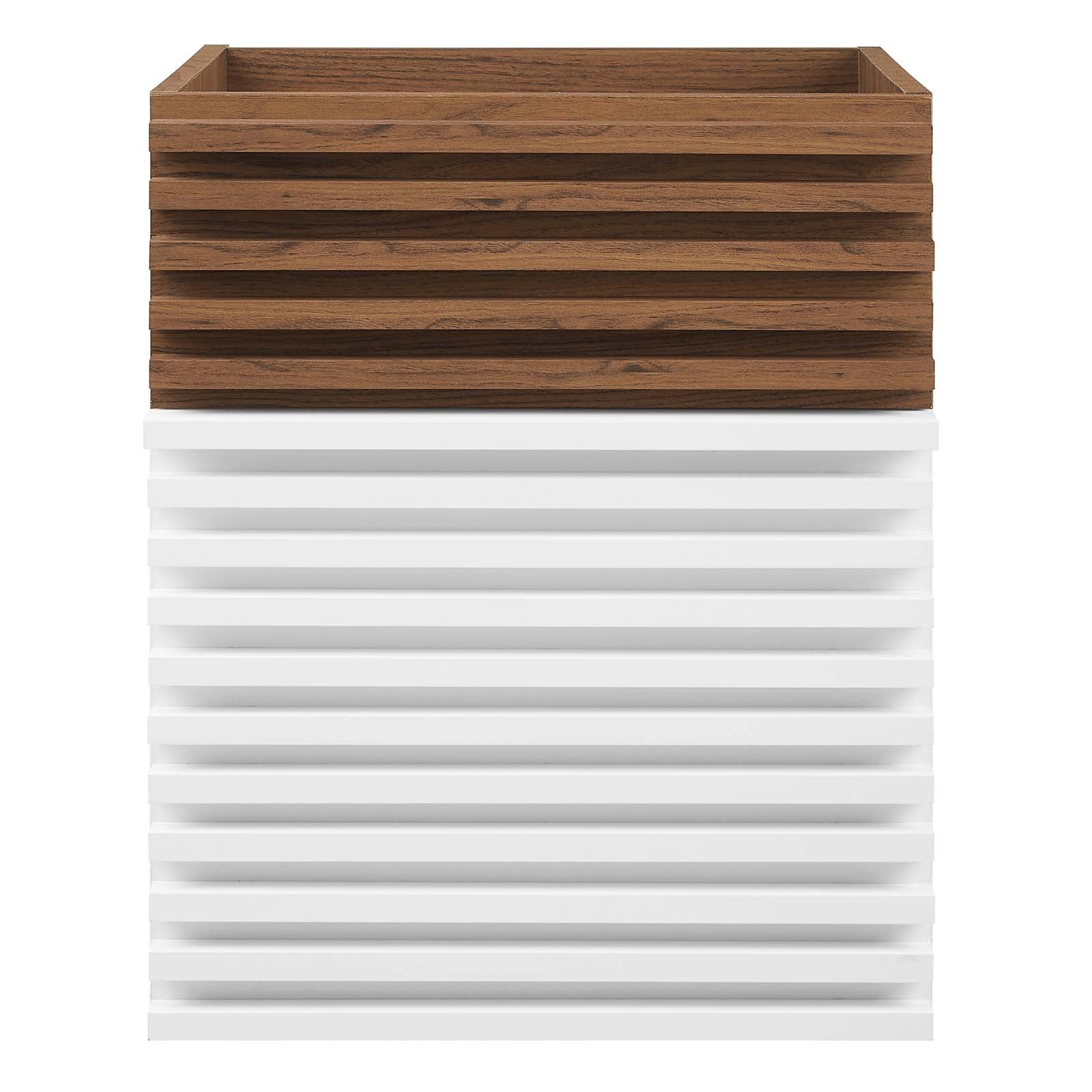 Render 18" Wall-Mount Bathroom Vanity Cabinet (Sink Basin Not Included) by Modway