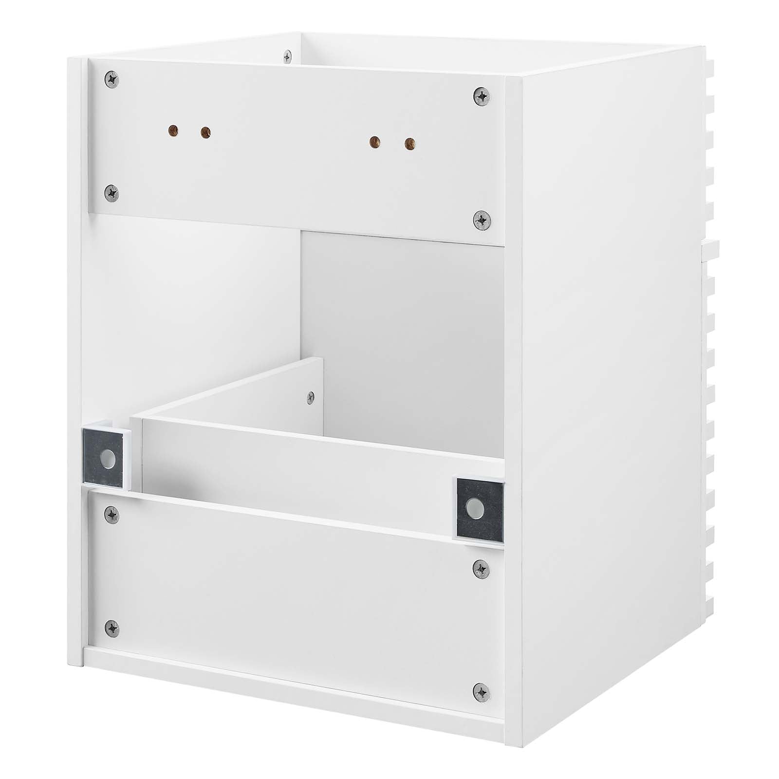 Render 18" Wall-Mount Bathroom Vanity Cabinet (Sink Basin Not Included) by Modway