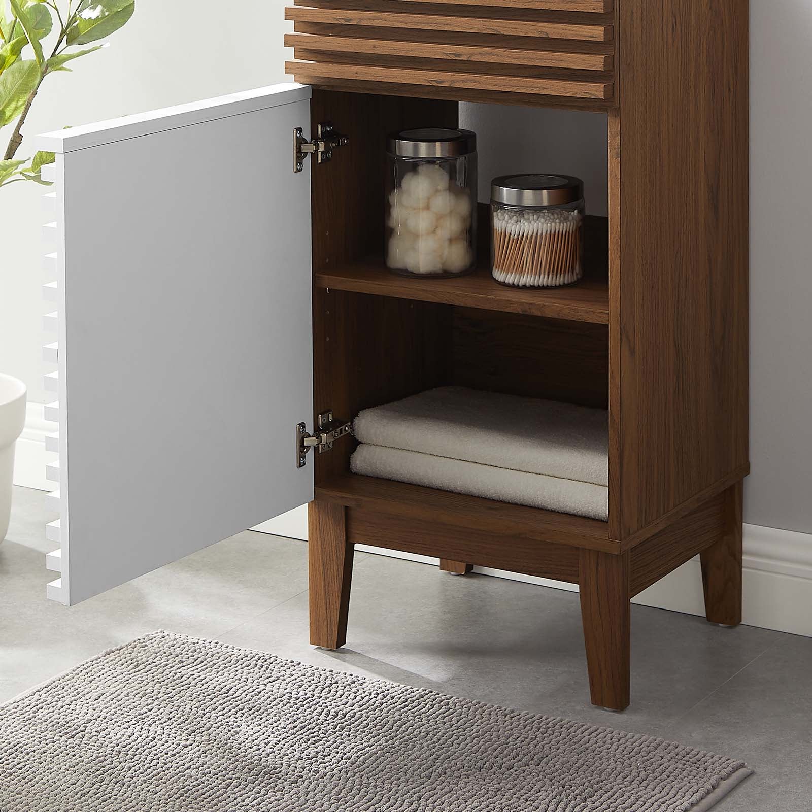 Render 18" Bathroom Vanity Cabinet (Sink Basin Not Included) by Modway