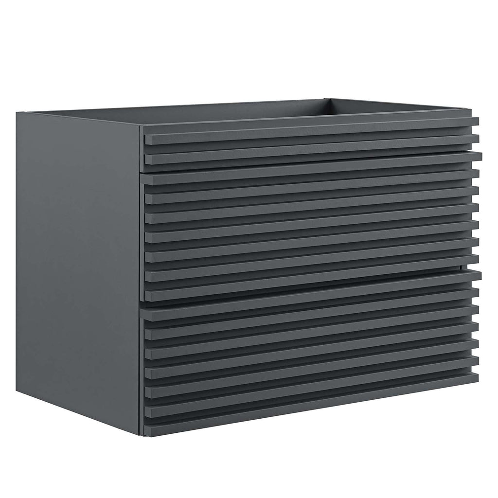 Render 30" Wall-Mount Bathroom Vanity Cabinet (Sink Basin Not Included) by Modway