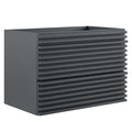 Render 30" Wall-Mount Bathroom Vanity Cabinet (Sink Basin Not Included) by Modway