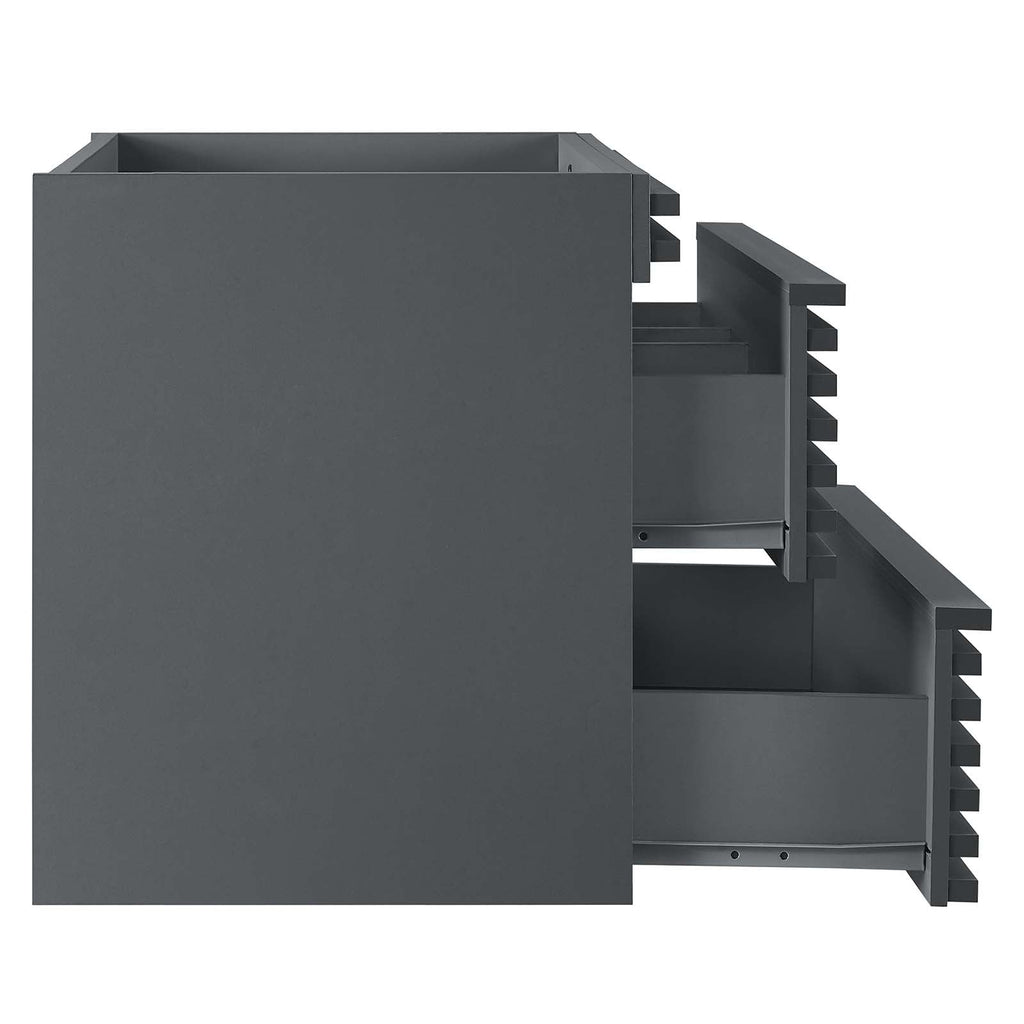 Render 30" Wall-Mount Bathroom Vanity Cabinet (Sink Basin Not Included) by Modway
