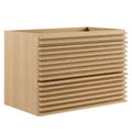 Render 30" Wall-Mount Bathroom Vanity Cabinet (Sink Basin Not Included) by Modway