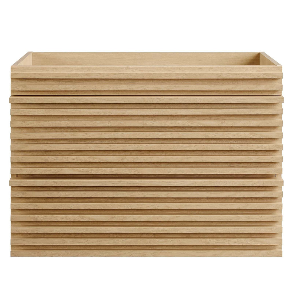 Render 30" Wall-Mount Bathroom Vanity Cabinet (Sink Basin Not Included) by Modway