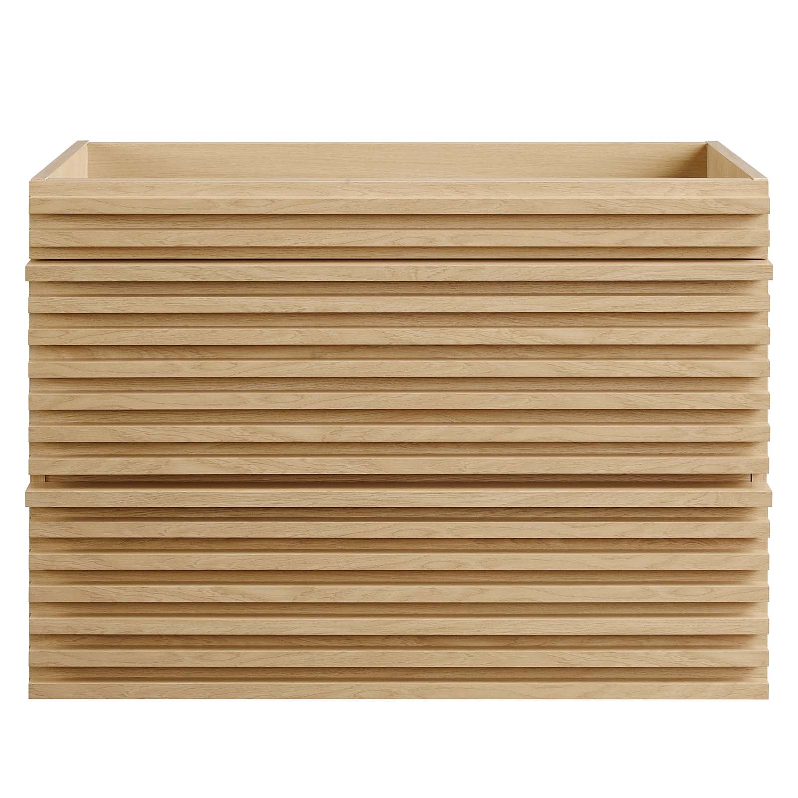 Render 30" Wall-Mount Bathroom Vanity Cabinet (Sink Basin Not Included) by Modway