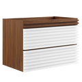 Render 30" Wall-Mount Bathroom Vanity Cabinet (Sink Basin Not Included) by Modway