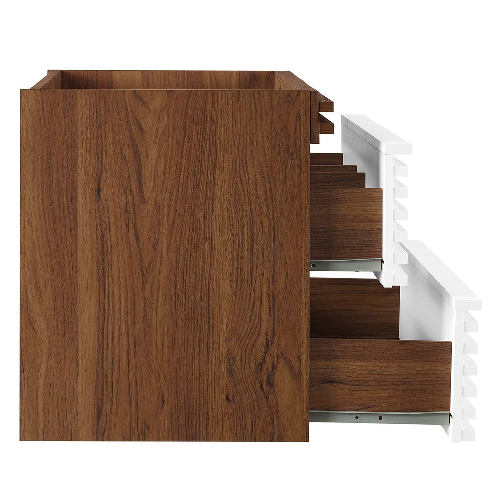 Render 30" Wall-Mount Bathroom Vanity Cabinet (Sink Basin Not Included) by Modway