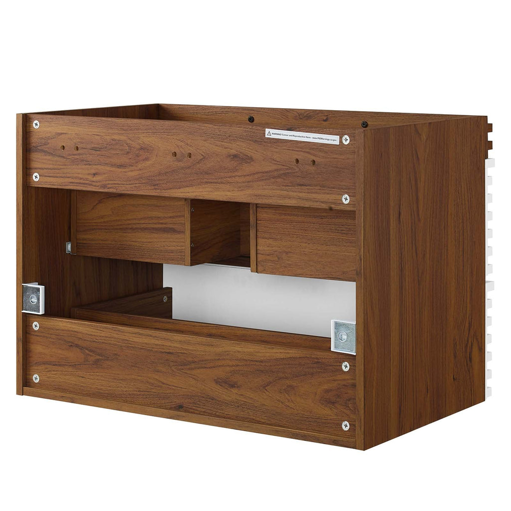 Render 30" Wall-Mount Bathroom Vanity Cabinet (Sink Basin Not Included) by Modway