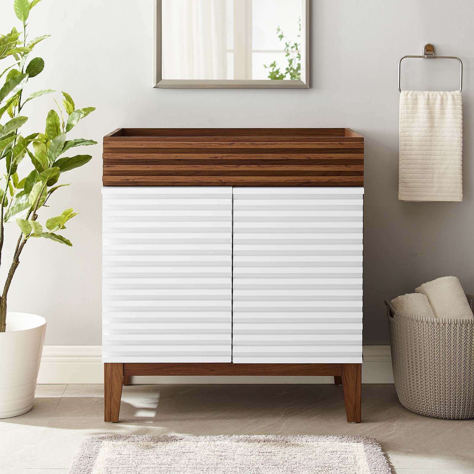 Render 30" Bathroom Vanity Cabinet (Sink Basin Not Included) by Modway